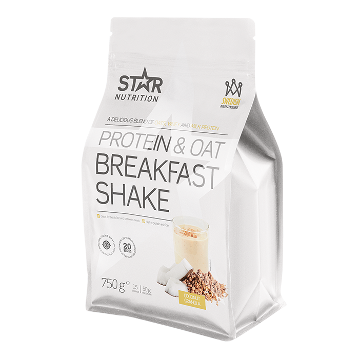 Protein & Oat Breakfast Shake, Coconut/Granola, 750 g