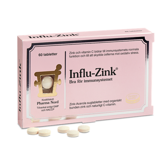 Pharma Nord Influ-Zink 60 tabletter