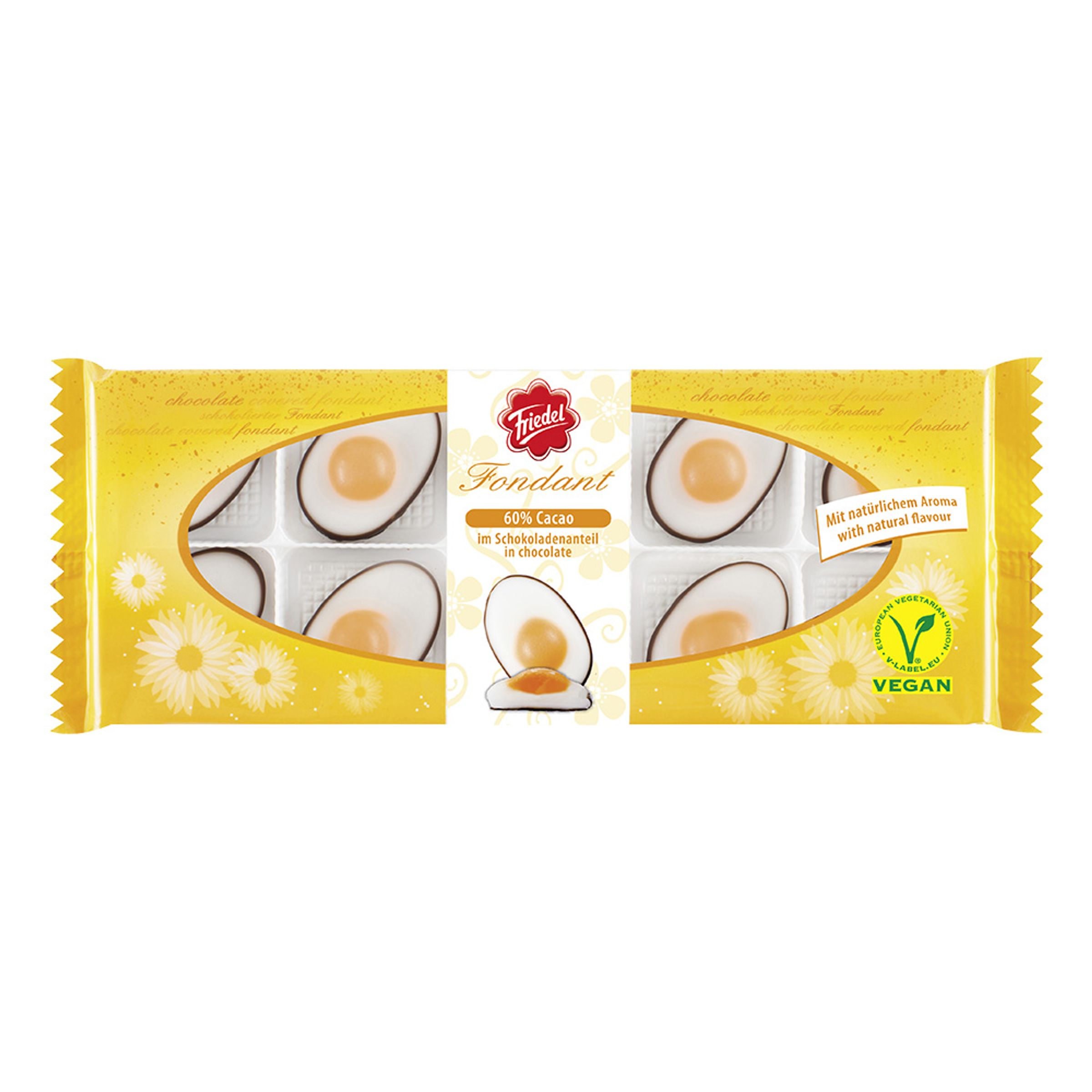 Fondant Ägghalvor - 1-pack