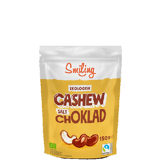 Smiling Cashewnötter, 150-160 g