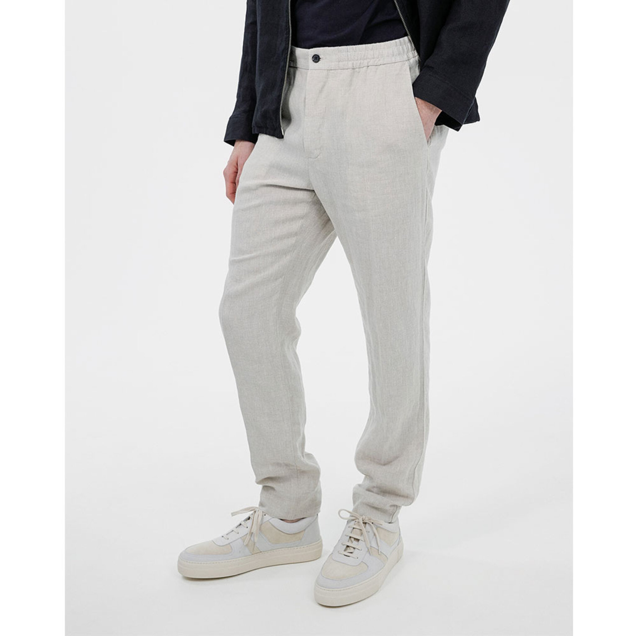 Sasha Drape Linen Pants