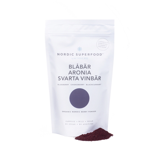 Nordic Superfood by Myrberg Nordic Superfood Blue - Blåbär, aronia, svarta vinbär 80 g