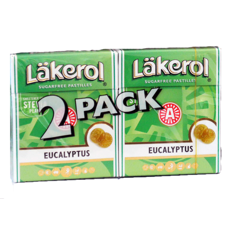 Läkerol Eucalyptus 2-Pack - 41% rabatt