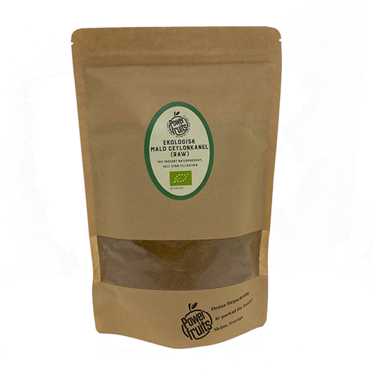 Powerfruits Ekologisk Ceylonkanel Mald RAW 400 g
