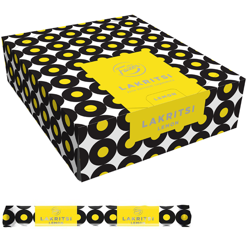 Lakritsstänger Lemon 30-pack - 22% rabatt