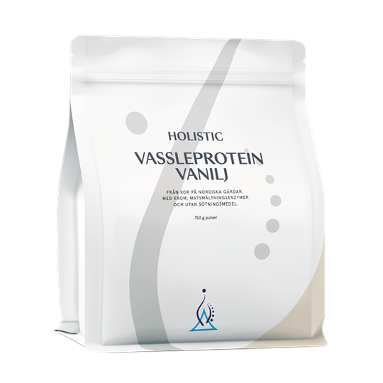 Holistic Vassleprotein Vanilj 750 g