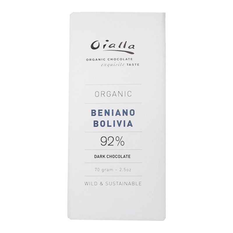 Chokladkaka Mörk Choklad 92% 70g - 78% rabatt