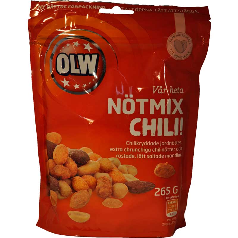 Nötmix Chili - 72% rabatt
