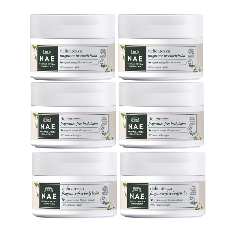 Body Balm Delicatezza Parfymfri 6-pack - 83% rabatt