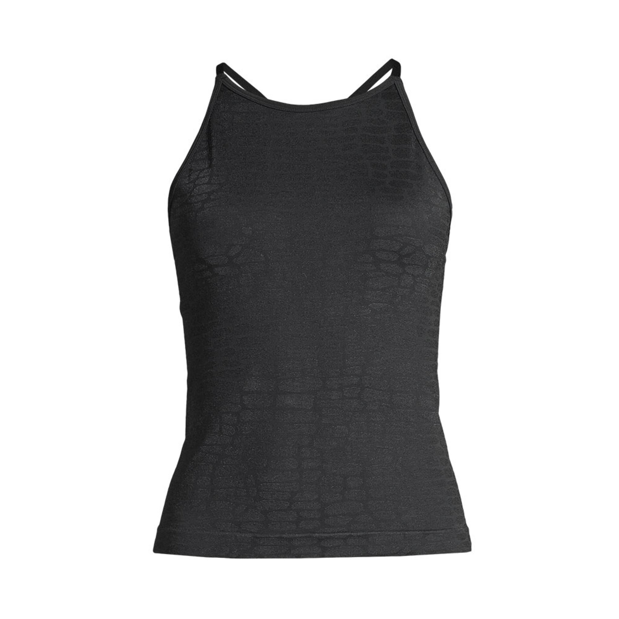 Shiny Alligator Seamless Strap Tank