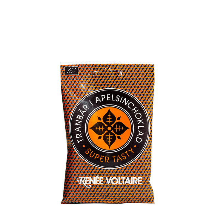 Tranbär i Apelsinchoklad EKO, 50 g