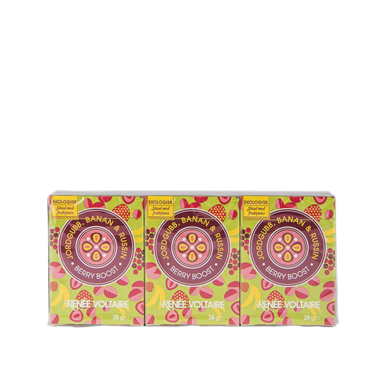 Renée Voltaire Berry Boost Banan, Jordgubb & Russin 6-pack