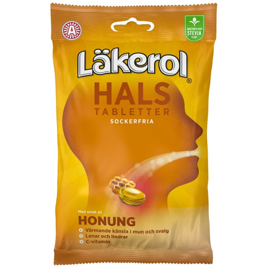 Läkerol Hals Honung 65 g