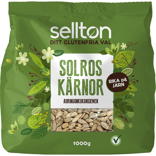 Sellton Solroskärnor 1000 g