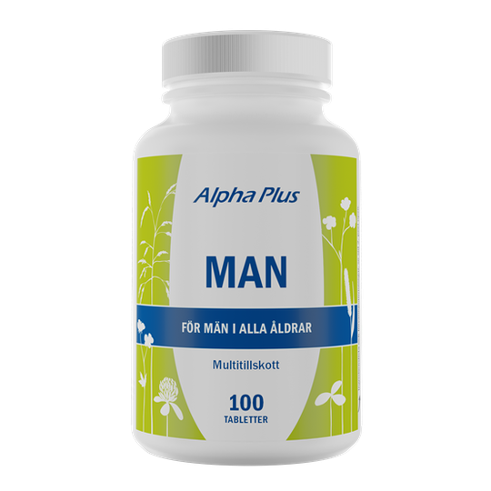 Alpha Plus Man 100 tabletter