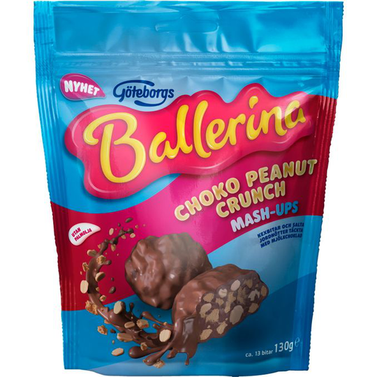 Göteborgs Ballerina Choko Peanut Crunch