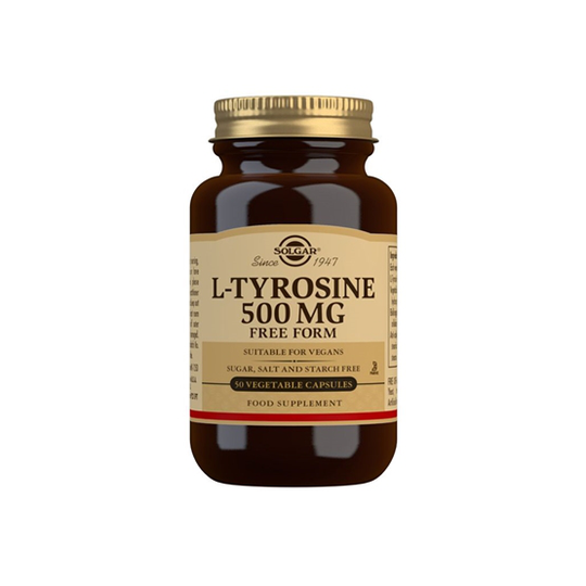Solgar L-Tyrosine 500 mg 50 kapslar