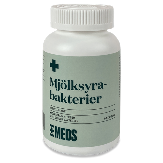MEDS Mjölksyrabakterier 90 kapslar
