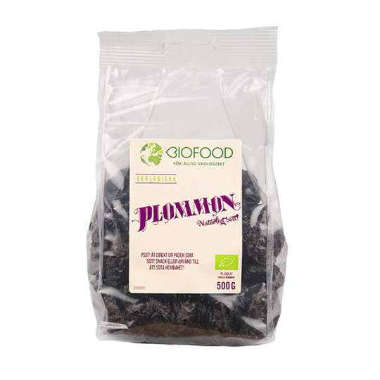Biofood Plommon Kärnfria 500 g