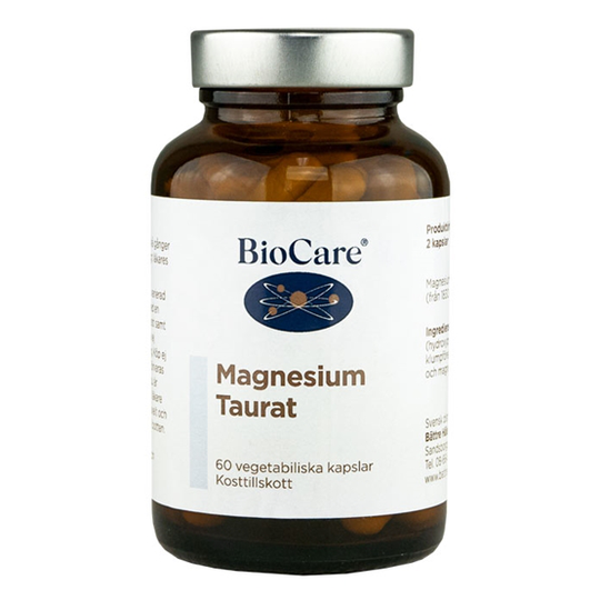 BioCare Magnesium Taurat 60 kapslar
