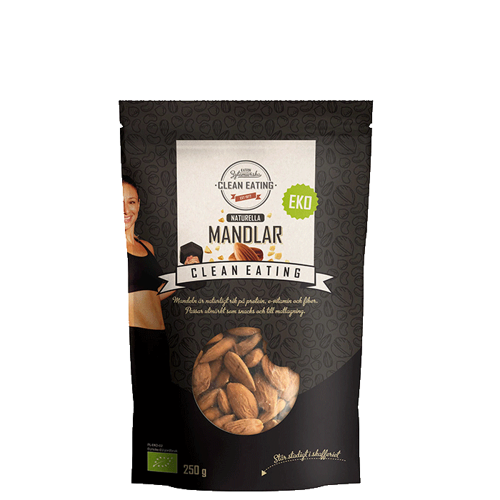 Ekologisk Mandel, 250 g