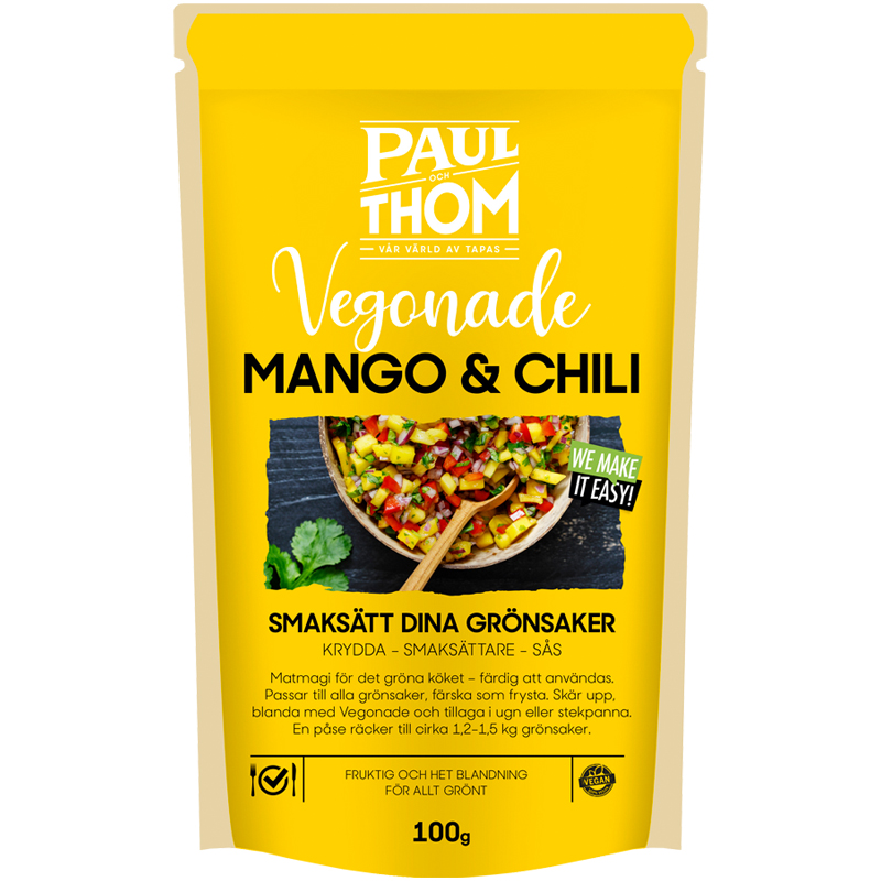 Vegansk Marinad Mango-Chili - 25% rabatt