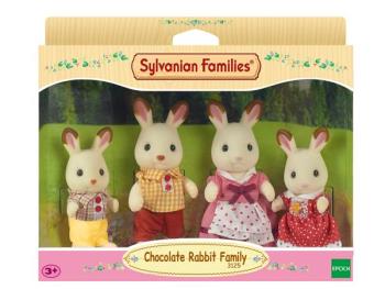 Sylvanian Families Chocolate Rabbit Family
