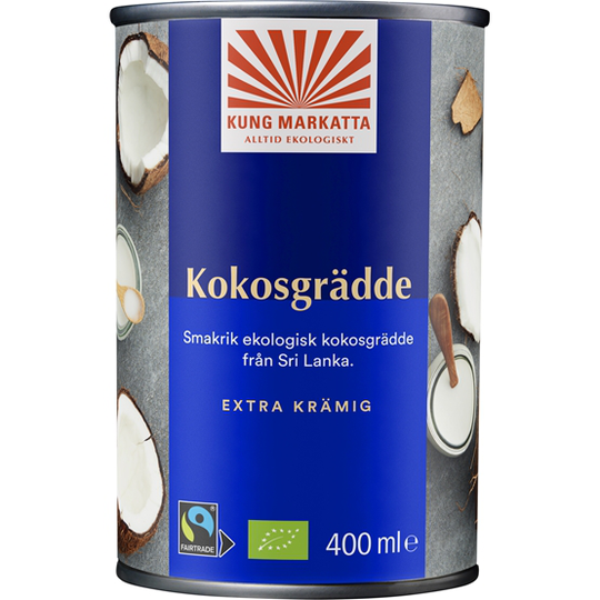 Kung Markatta Kokosgrädde KRAV 400 ml