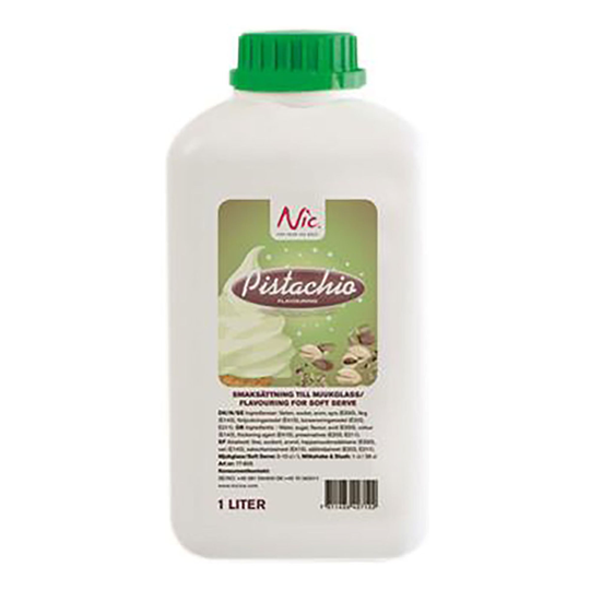 Nic Pistage Syrup - 1 liter