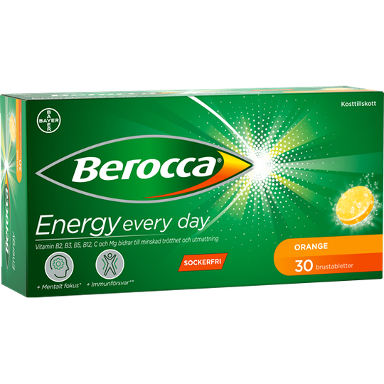 Berocca Energy Orange 30 brustabletter