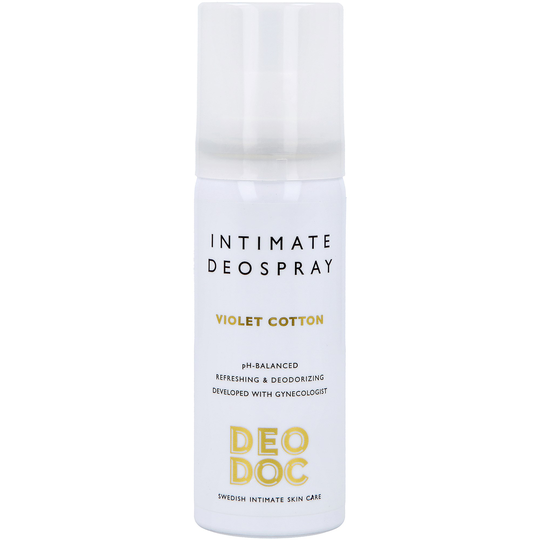 DeoDoc Intimate deospray 0 % aluminium Violet Cotton 50 ml