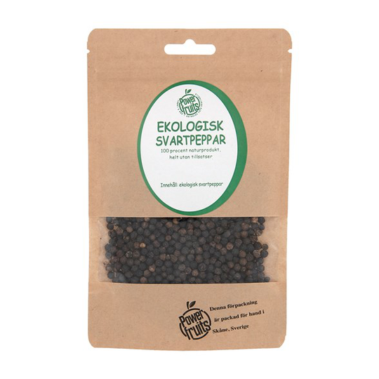 Powerfruits Ekologisk Svartpeppar Hel 50 g