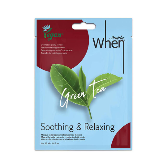 Vegan Green Tea Soothing & Relaxing Mask