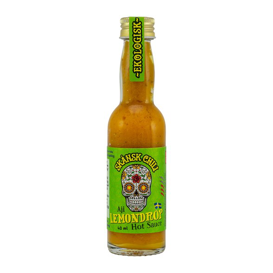 Skånsk Chili Aji Lemon Drop Medium Hot Sauce, 40 ml