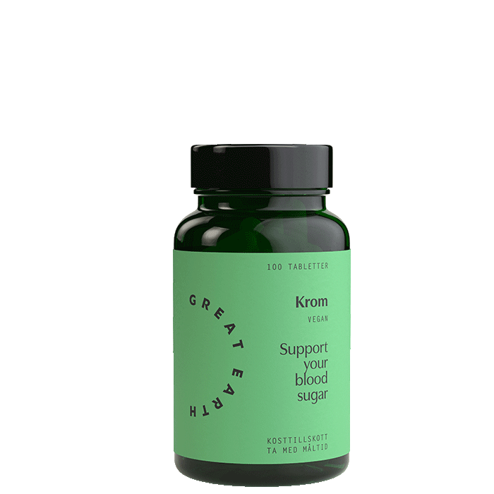 Krom 200 µg, 100 tabletter