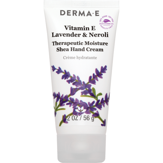 DERMA E Vitamin E Fragrance-Free, Therapeutic Moisture Shea Hand Cream
