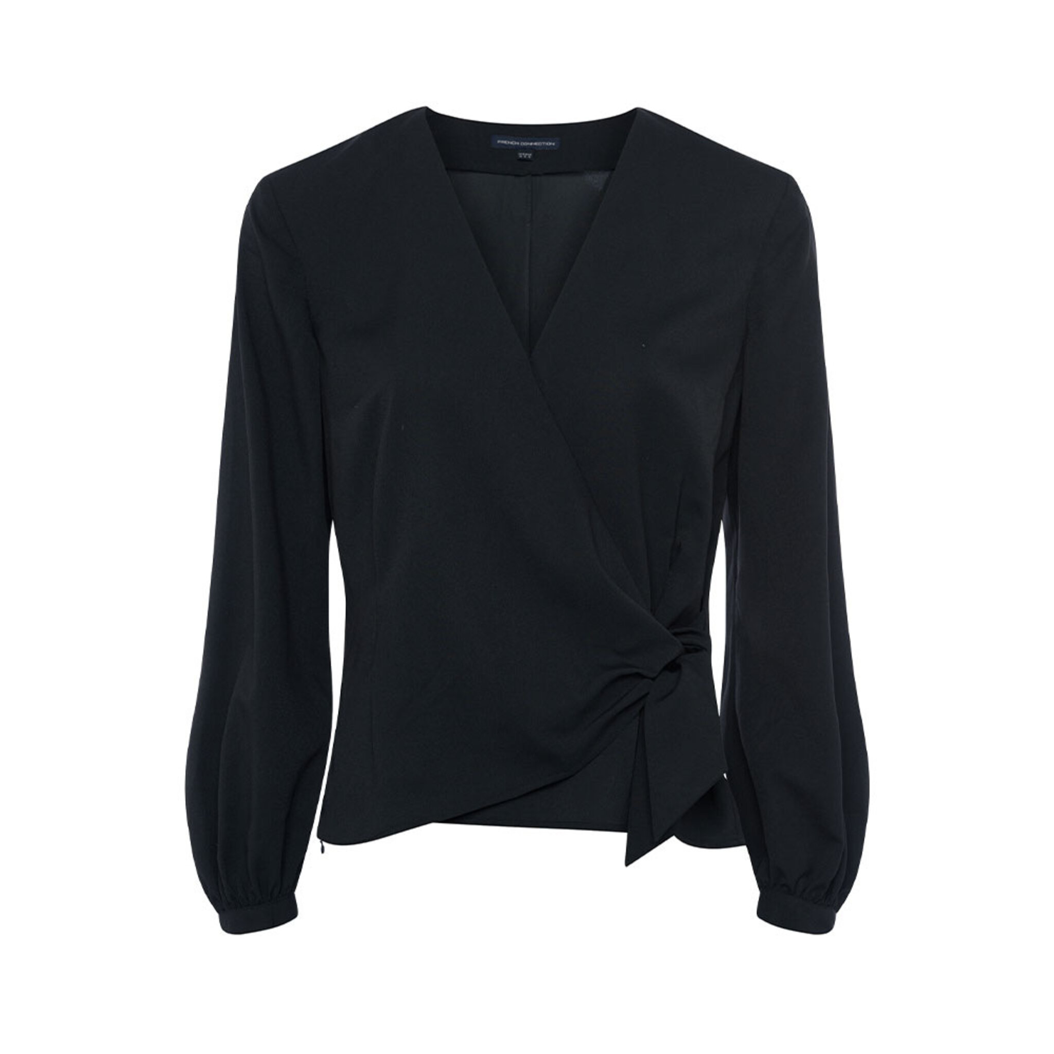 Crepe Light Wrap Shirt