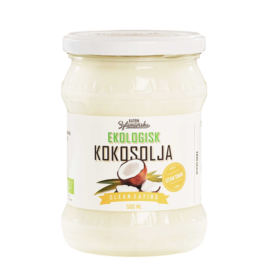 Clean Eating Kokosolja utan smak Eko 500 ml