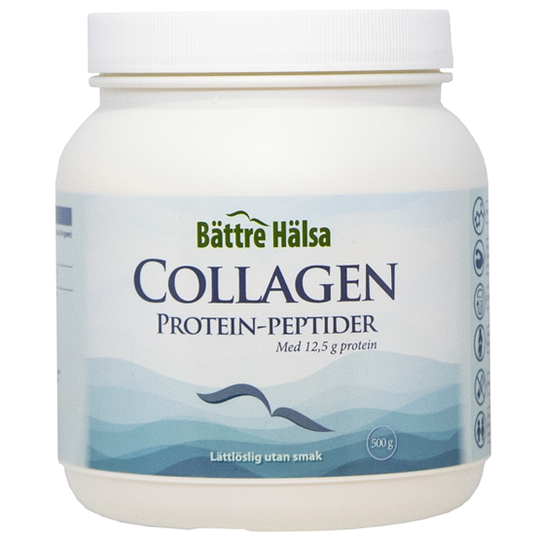 Bättre Hälsa Collagen Protein-peptider 500 g