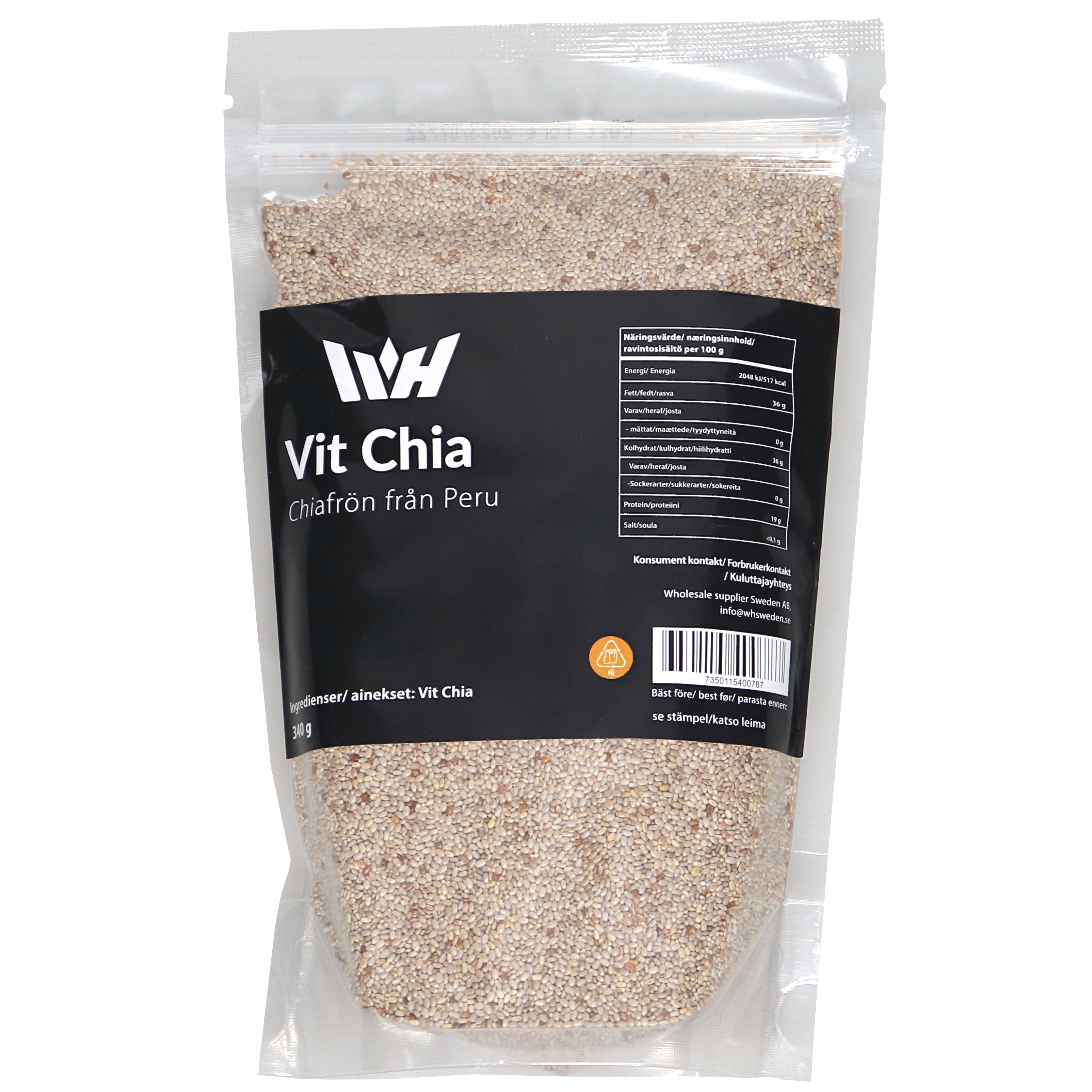 Vit Chia - 26% rabatt