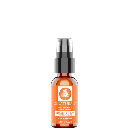 Vitamin C + AHA Facial Serum, 30 ml