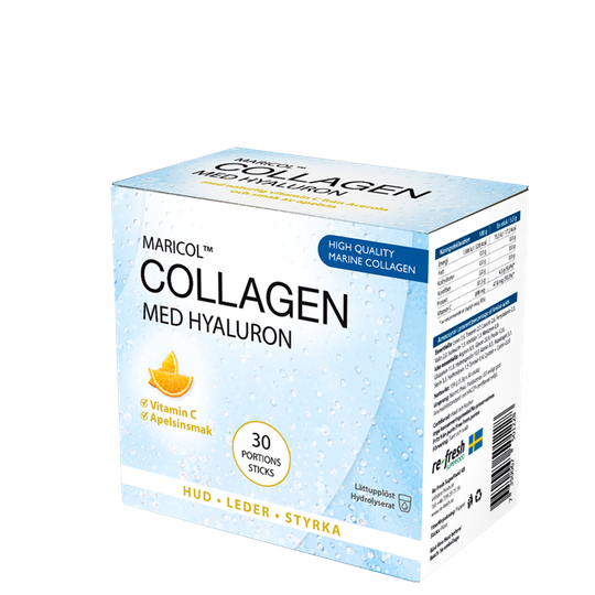 Collagen med Hyaluron + C, 30 sticks