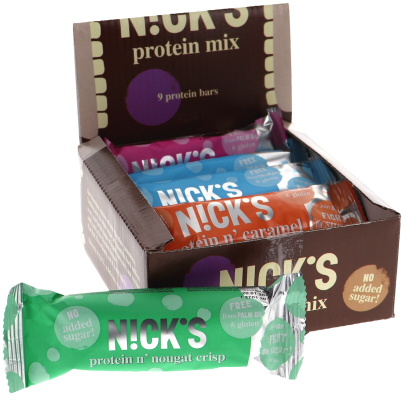 Proteinbars Mixlåda 9-pack - 40% rabatt