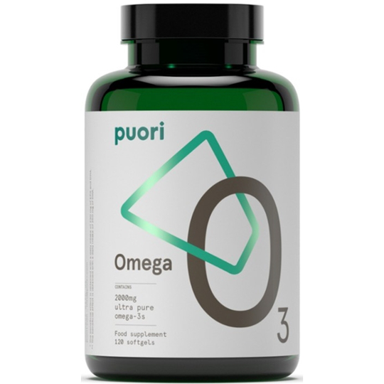 Puori O3 Omega-3 2000 mg 120 kapslar
