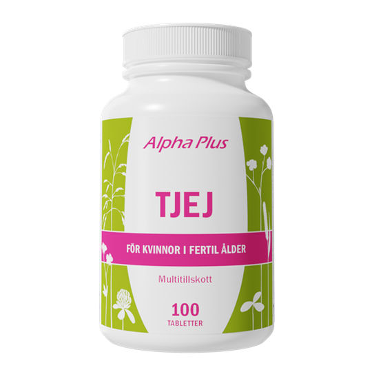 Alpha Plus Tjej 100 tabletter