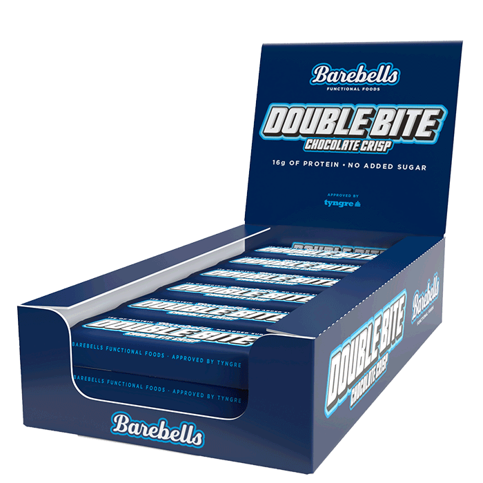 12 x Barebells Double bite Protein Bar, 55 g