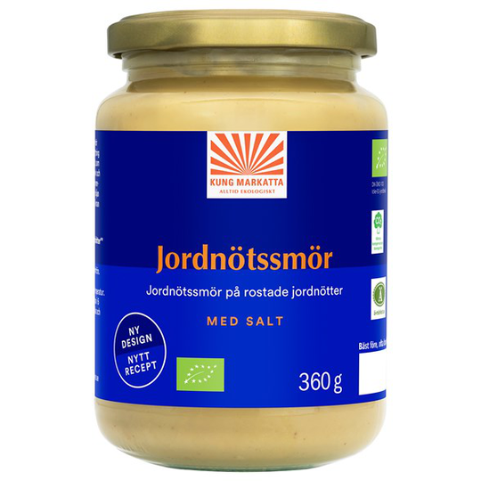 Kung Markatta Jordnötssmör med salt, 360 g