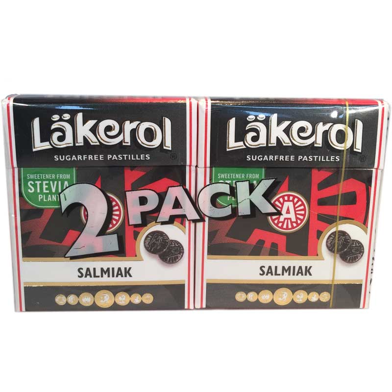 Läkerol Salmiak 2-Pack - 41% rabatt