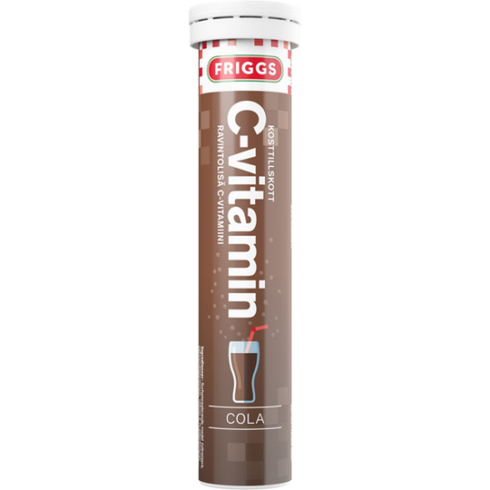 Friggs C-vitamin Cola 20 brustabletter