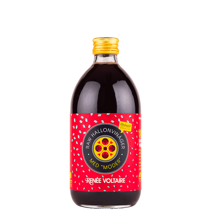Hallonvinäger med Moder, 500 ml